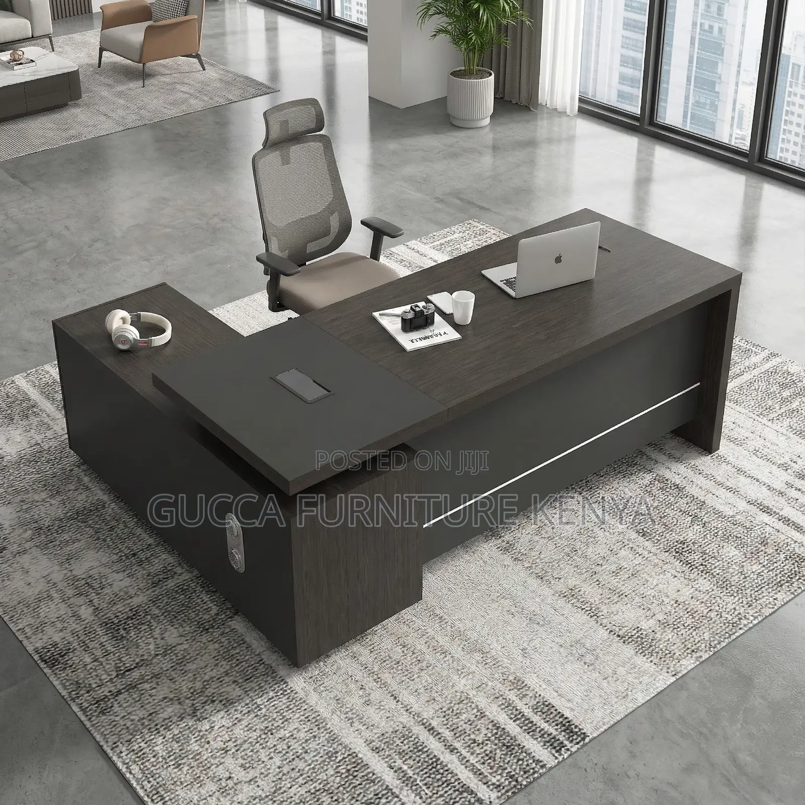 1.8m Manager's Executive Desk With Return