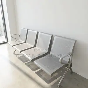 4-Seater Heavy Duty Non-Padded Visitor's Bench
