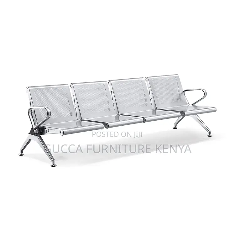 4-Seater Heavy Duty Non-Padded Visitor's Bench