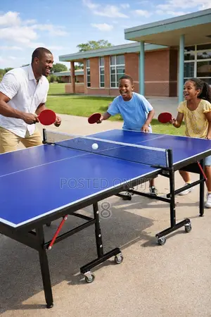 Adjustable Height Ping Pong Table