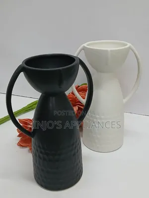 Face Decorative Flower Vase