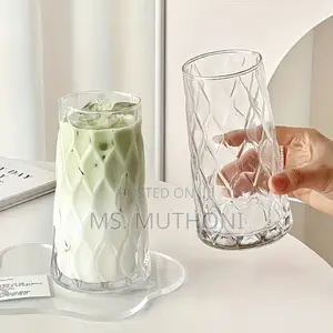 6pcs Diamond Rhobus Multifunctional Glass Cups*