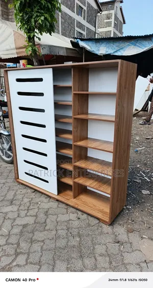 Modern MDF Shoe Racks 5 by 5 Fitt