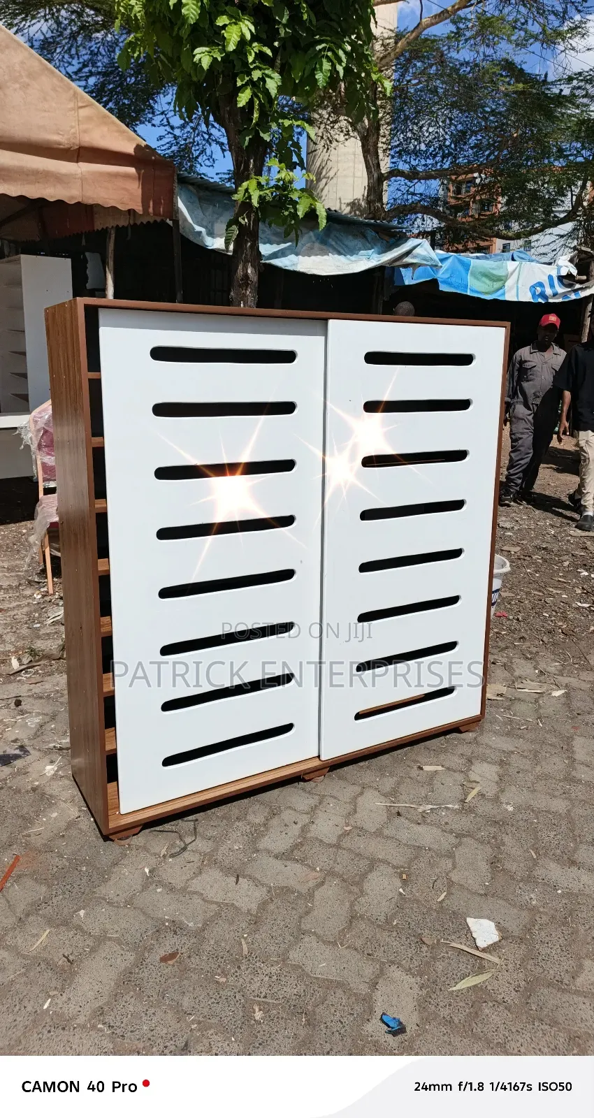 Modern MDF Shoe Racks 5 by 5 Fitt