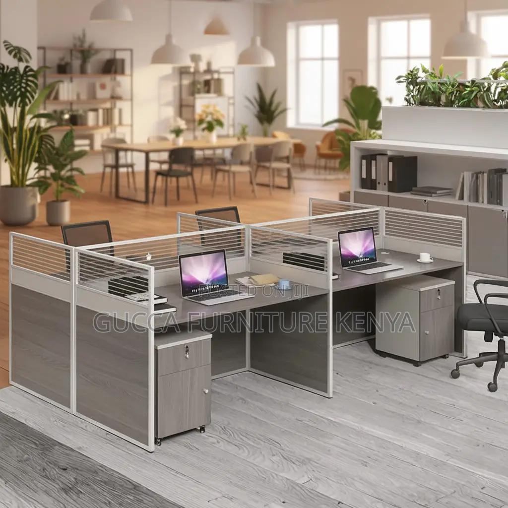 4-Seater Imported Teamwork Office Workstation