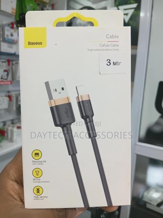 Baseus Cafule Cable Usb for Lightning 2.4a 3m. - thumbnail 2