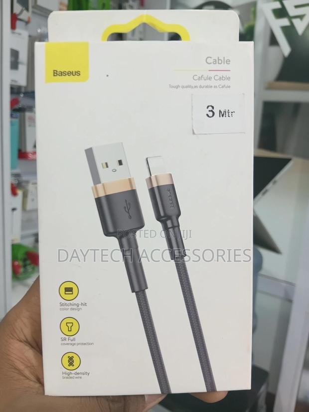 Baseus Cafule Cable Usb for Lightning 2.4a 3m. - thumbnail 3