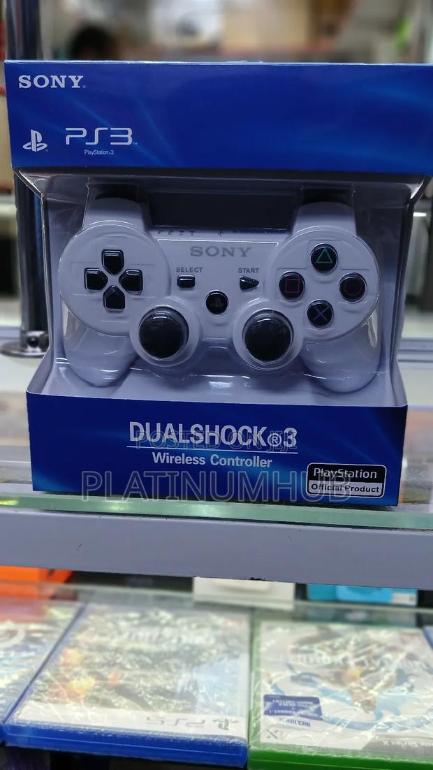 White Dualshock Wireless 3 Ps3 Gamepad