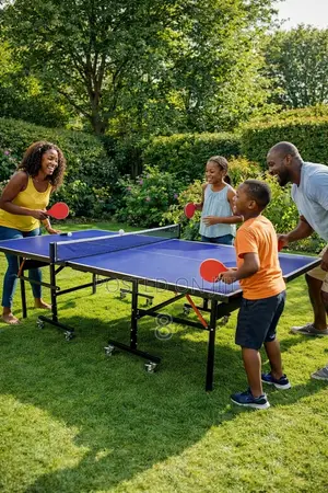 Pro Table Tennis Table With Wheels