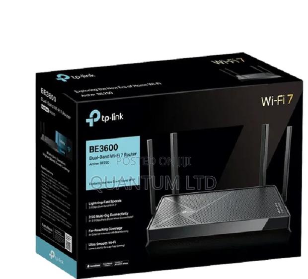 Tp-Link Be3600 Wireless Dual Gigabit Wi-Fi 7 Router - Tl-Archer Be220