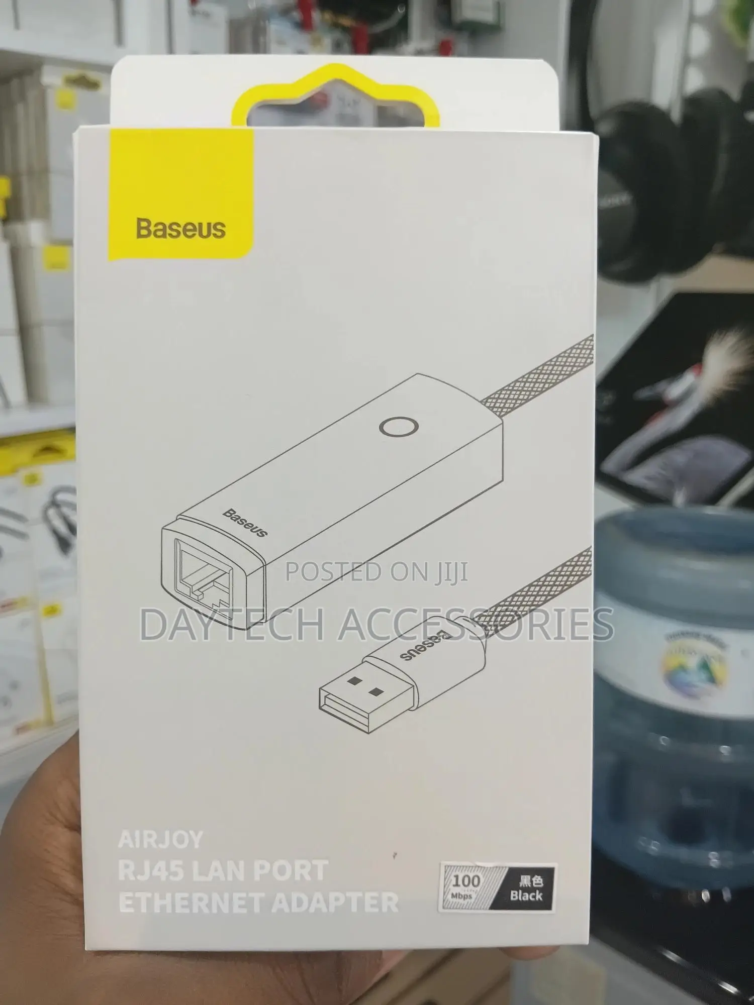 Baseus Lite Series Ethernet Adapter Usb-a to Rj45 Lan Port (100mbps)