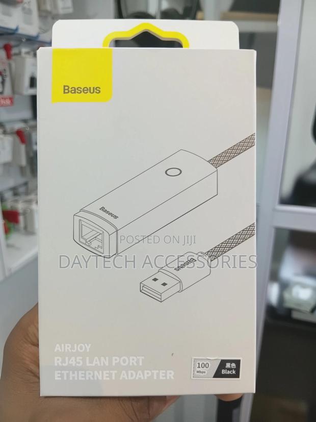 Baseus Lite Series Ethernet Adapter Usb-a to Rj45 Lan Port (100mbps)