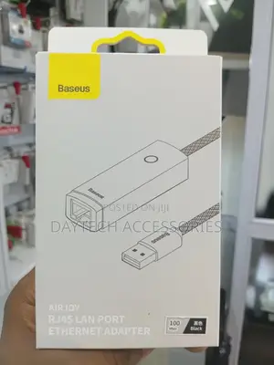 Baseus Lite Series Ethernet Adapter Usb-a to Rj45 Lan Port (100mbps)
