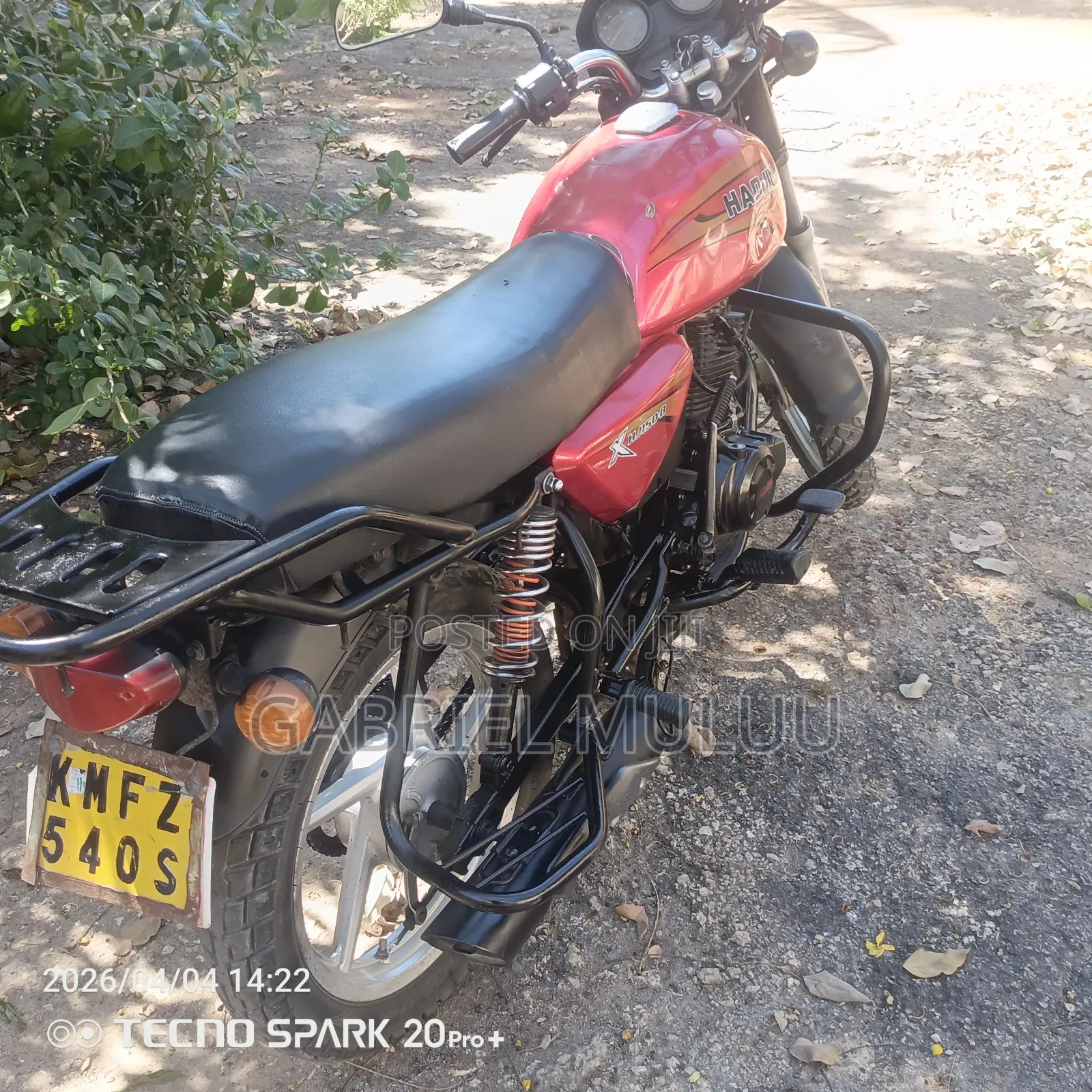 Haojin HJ150-11B 2022 Red