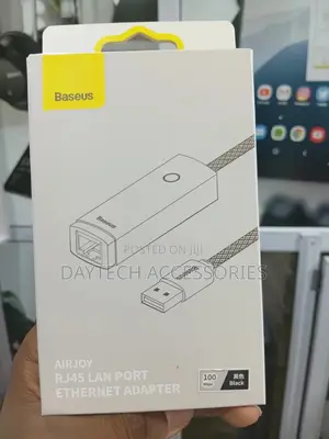 Baseus Ethernet Adapter Usb-a to Rj45 Lan Port (1000mbps Gigabit)