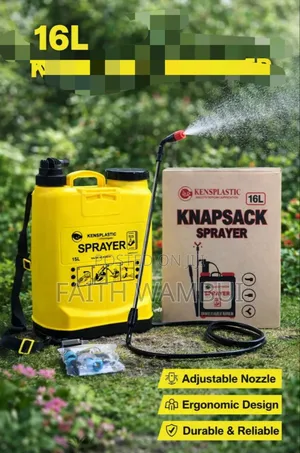 16 Litres Ken Plastic Knapsack Sprayer*Knapsack Sprayer 16 Litres