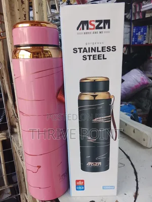 Double Wall 1ltr Vacuum Water Bottle