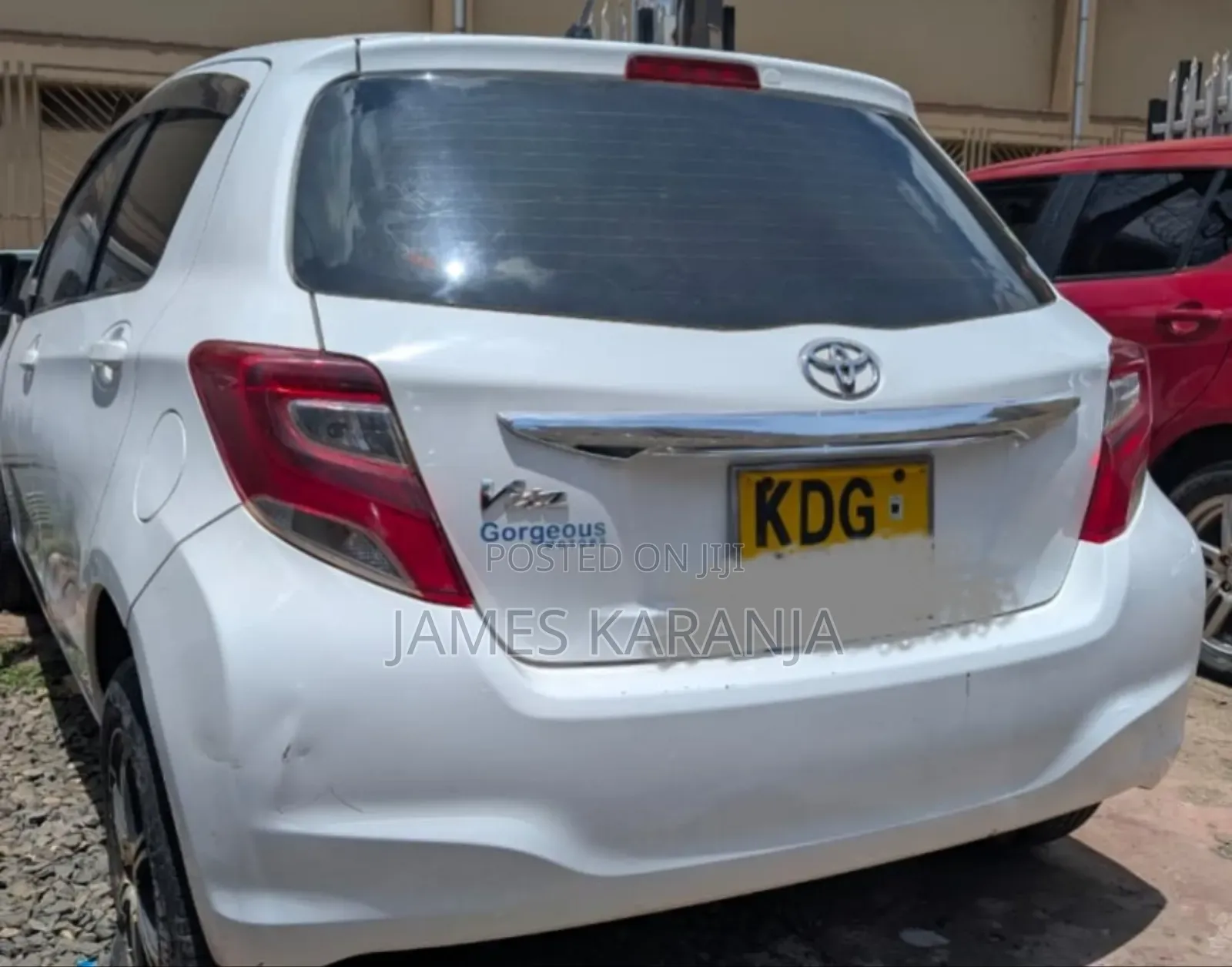Toyota Vitz 2014 White