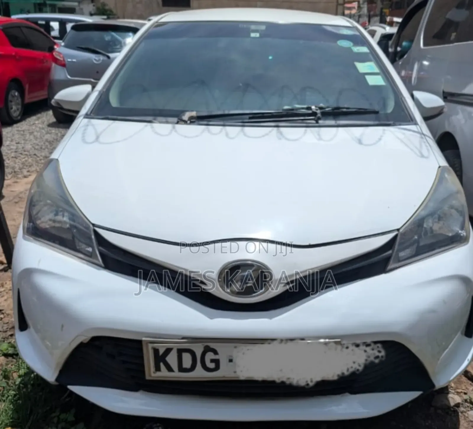 Toyota Vitz 2014 White