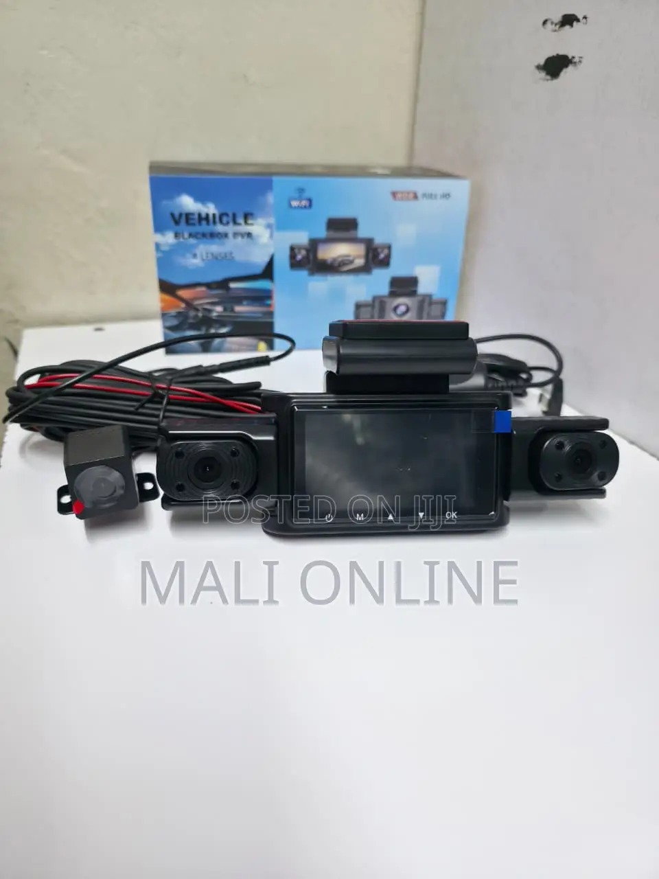 4 Lens Vehicle Dash Cam DVR Wifi Full Hd 1080p Car Camera Wide Angle