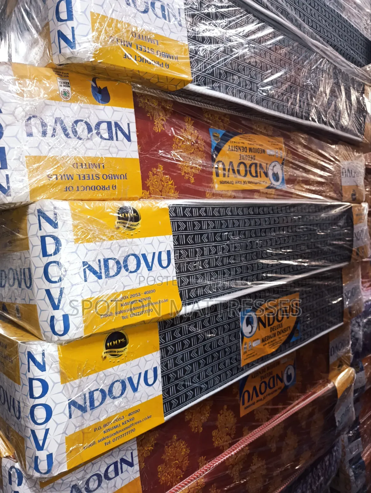 4x6x8 Furnished Mattresses in Nairobi. Free Delivery Available.