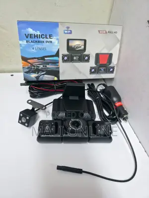 4 Lens Wifi Dash Cam 1080p Car DVR Camera System Vehicle Blackbox DVR