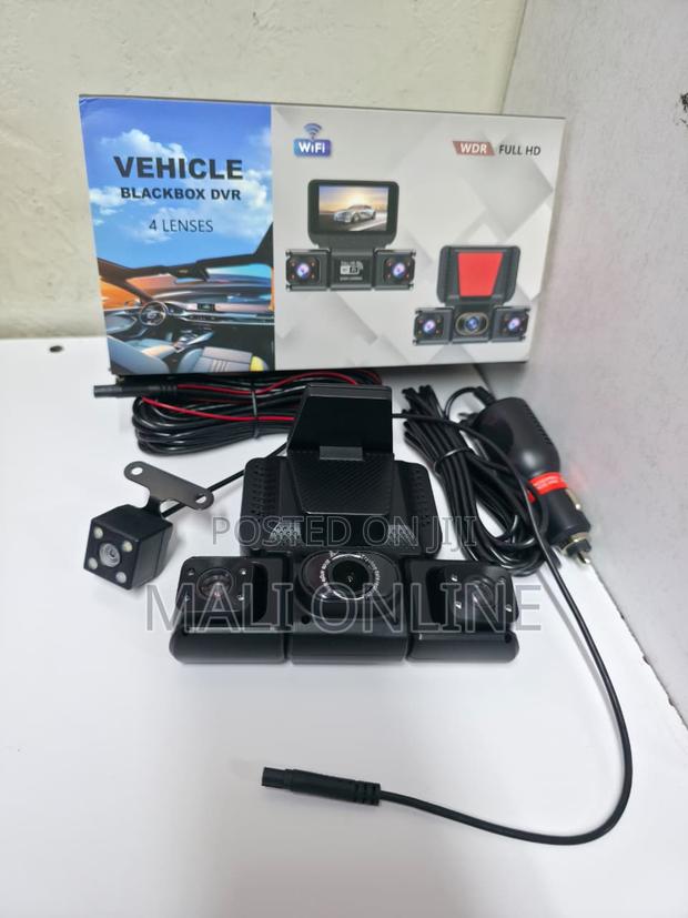4 Lens Wifi Dash Cam 1080p Car DVR Camera System Vehicle Blackbox DVR - thumbnail 3
