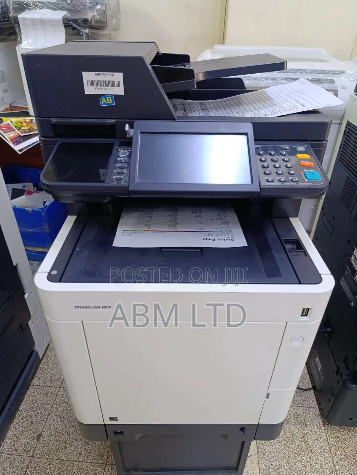 Kyocera Ecosys 6630cign Color Laser MFP