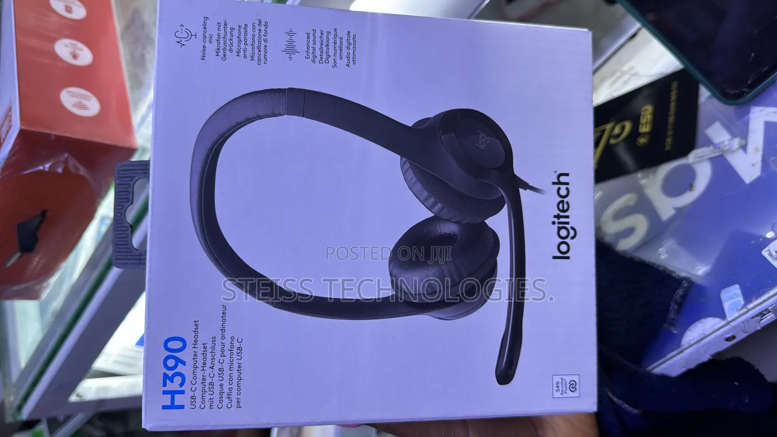 Logitech H390 Usb C Wired Headphones