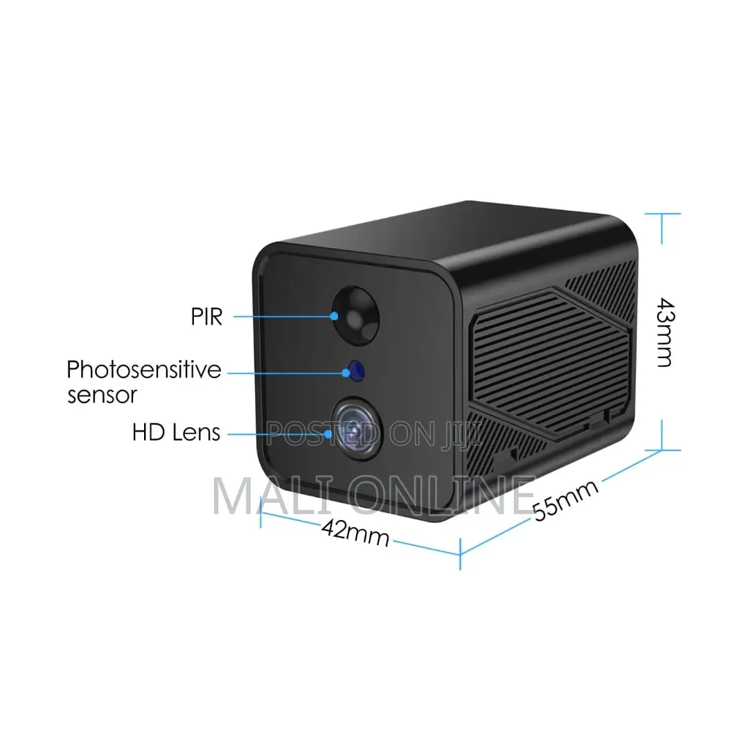 4g Wireless Cube Camera 1080p Hd Security Camera Night Vision 3000mah