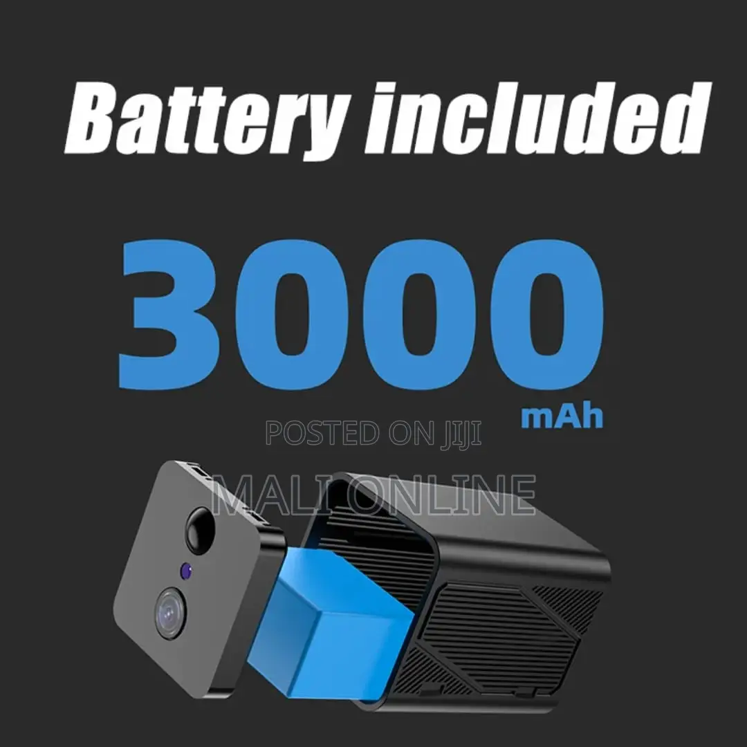 4g Wireless Cube Camera 1080p Hd Security Camera Night Vision 3000mah
