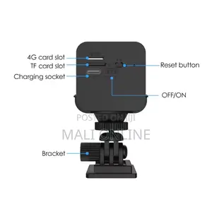 4g Wireless Cube Camera 1080p Hd Security Camera Night Vision 3000mah