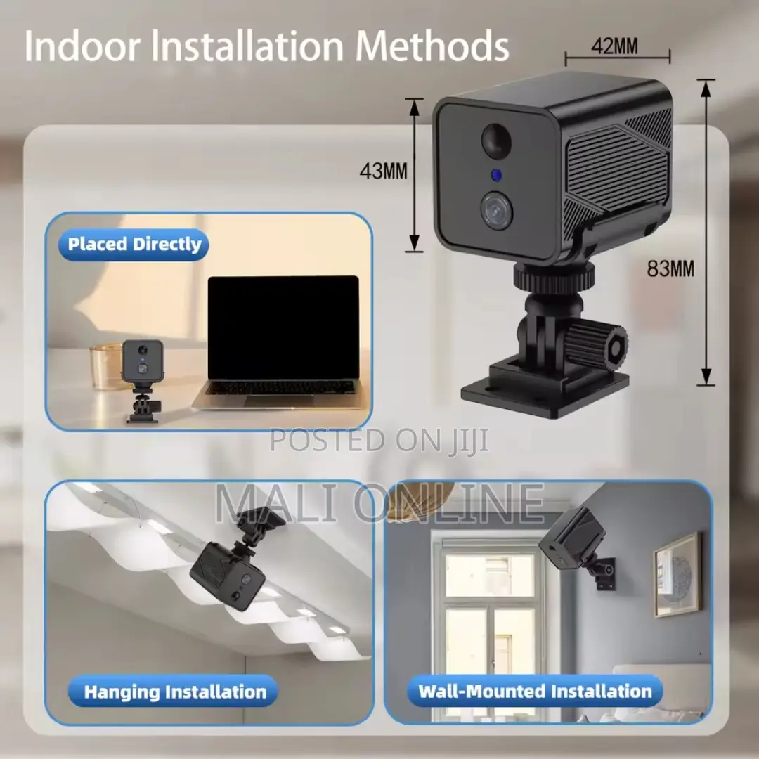 4g Wireless Cube Camera 1080p Hd Security Camera Night Vision 3000mah