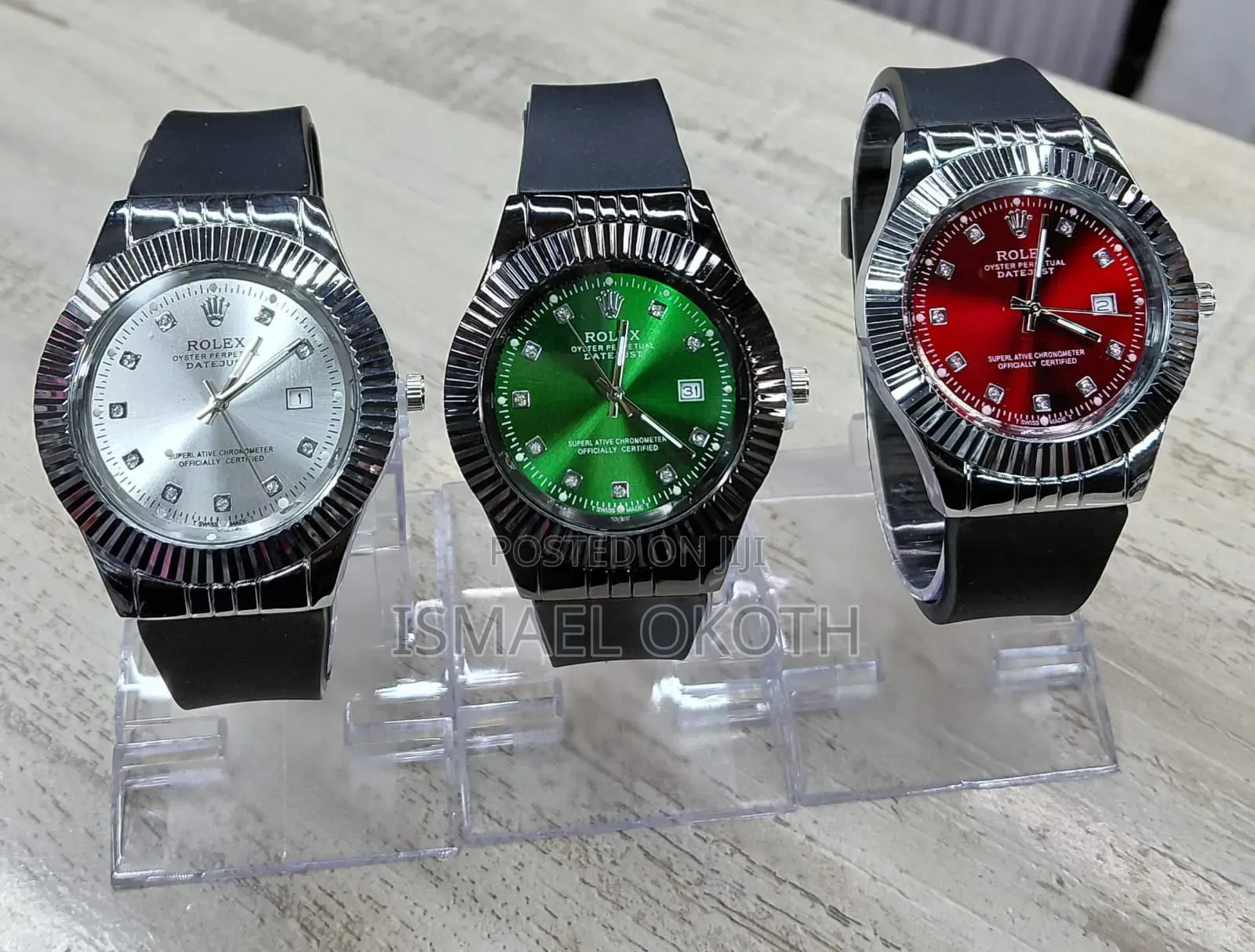 Rolex Rubber. Men's Classy Watch