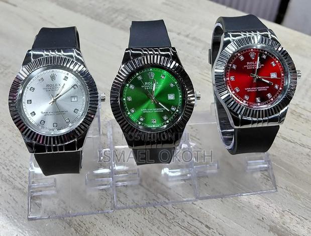 Rolex Rubber. Men's Classy Watch - thumbnail 2