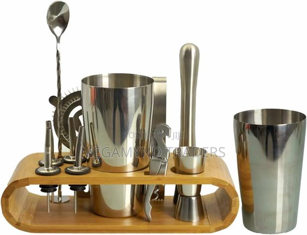 Cocktail Shaker Set /Cocktail Making Set 12pc - thumbnail 2