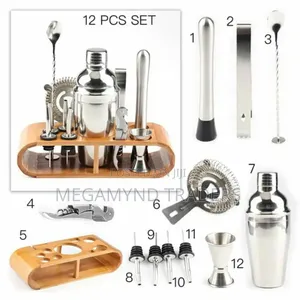 Cocktail Shaker Set /Cocktail Making Set 12pc