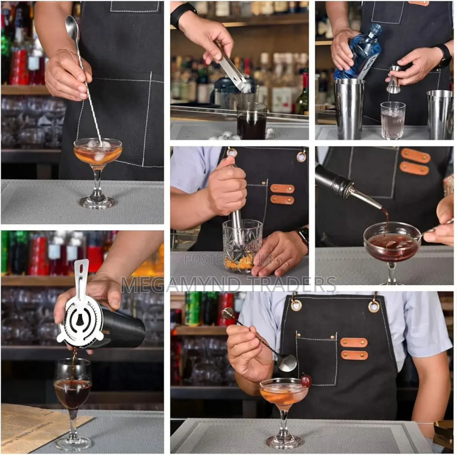 Cocktail Shaker Set /Cocktail Making Set 12pc