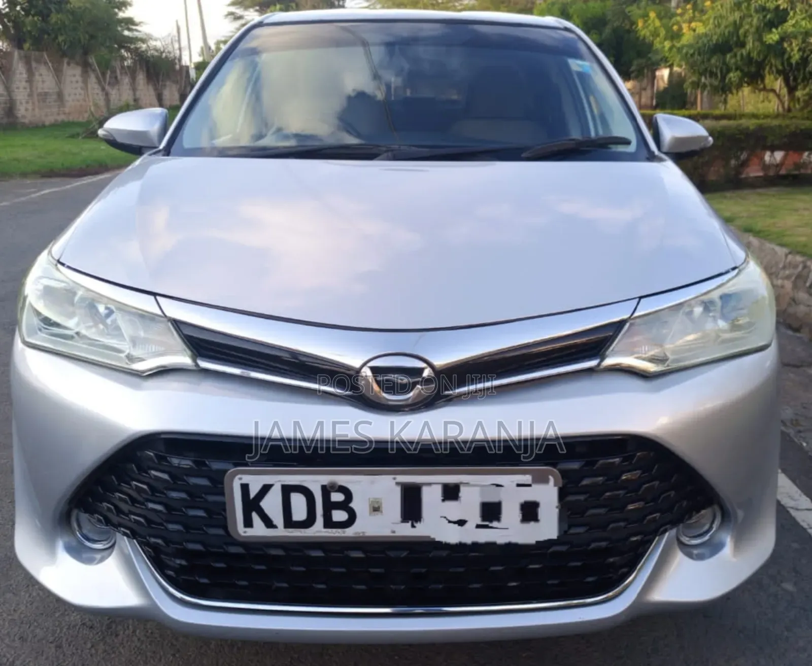 Toyota Axio 2014 Silver