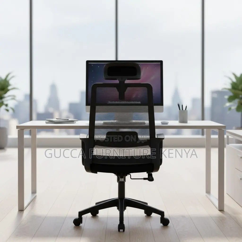 Ergonomic Swivel Reception Office Mesh Chair