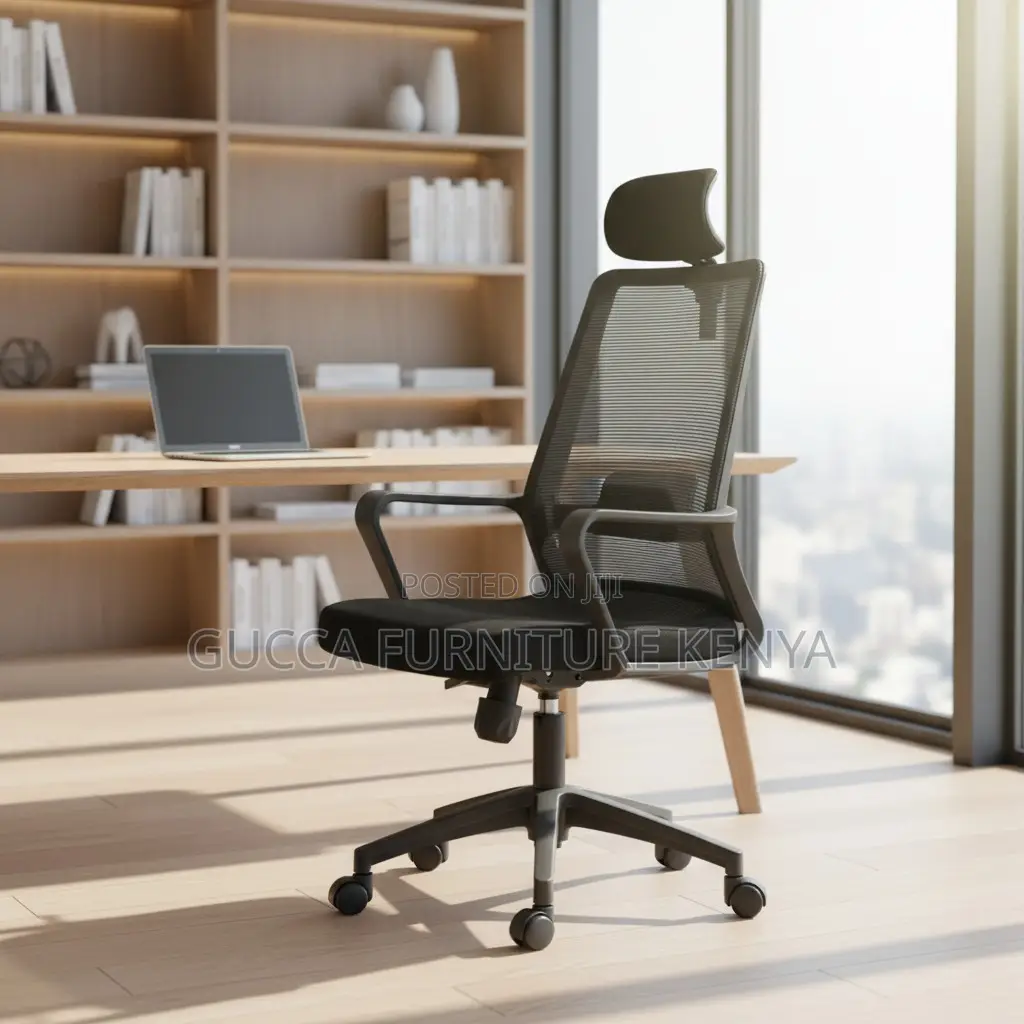 Ergonomic Swivel Reception Office Mesh Chair