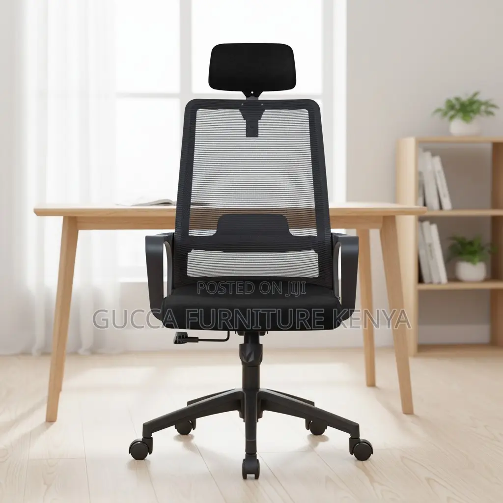 Ergonomic Swivel Reception Office Mesh Chair