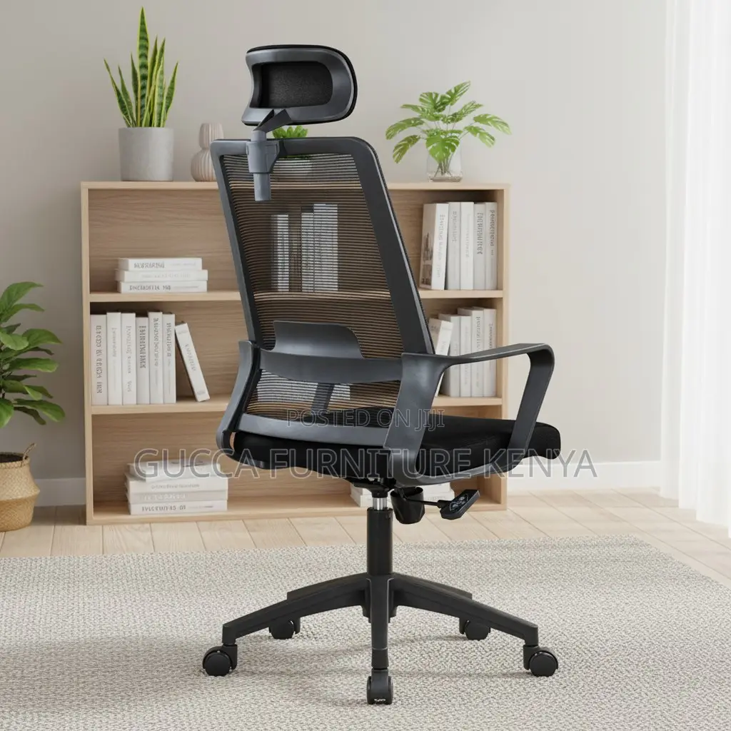Ergonomic Swivel Reception Office Mesh Chair