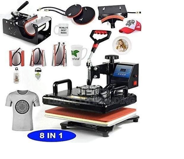 8 in 1 Heat Press Machine - main view