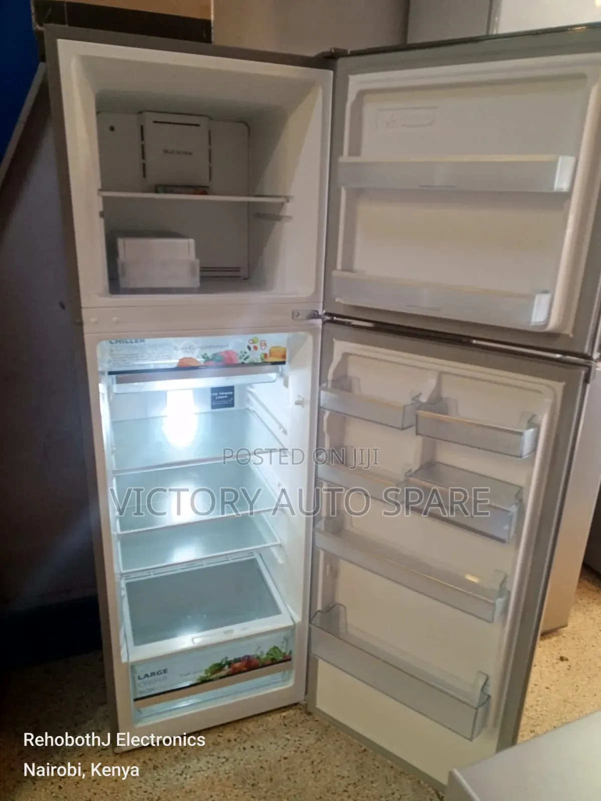 Mika No Frost Double Door Fridge