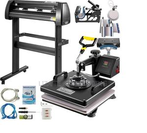 Vinyl Cutter Plotter + 8 In1 Heat Press Machine - thumbnail 2