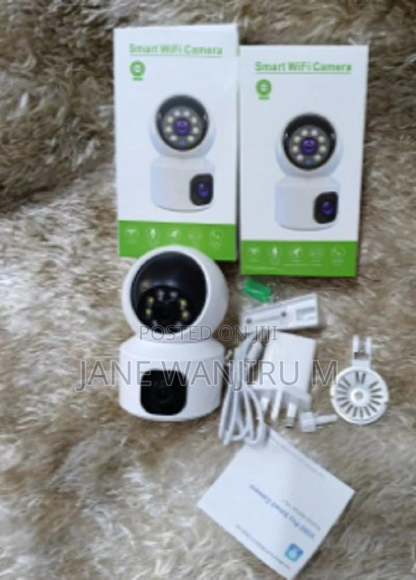 New Wifi V380pro Baby Monitor Dual Lens 4mp Camera Surveillance Indoor - main view