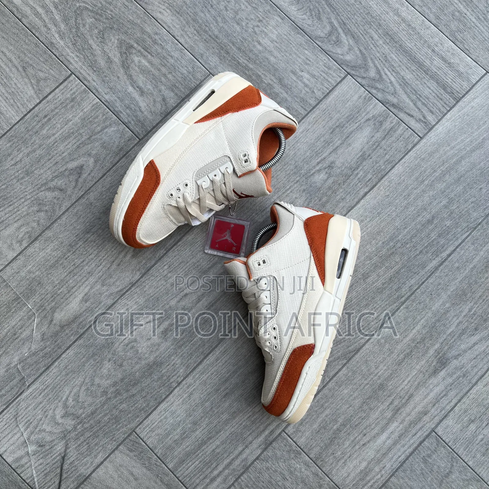 Nike Air Jordan 3 Retro "Starfish" Sneakers.