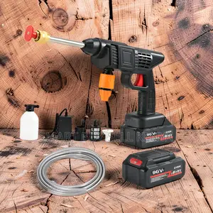 Portable Rechargeable Cordless Car Washing High Pressure Washer Gun