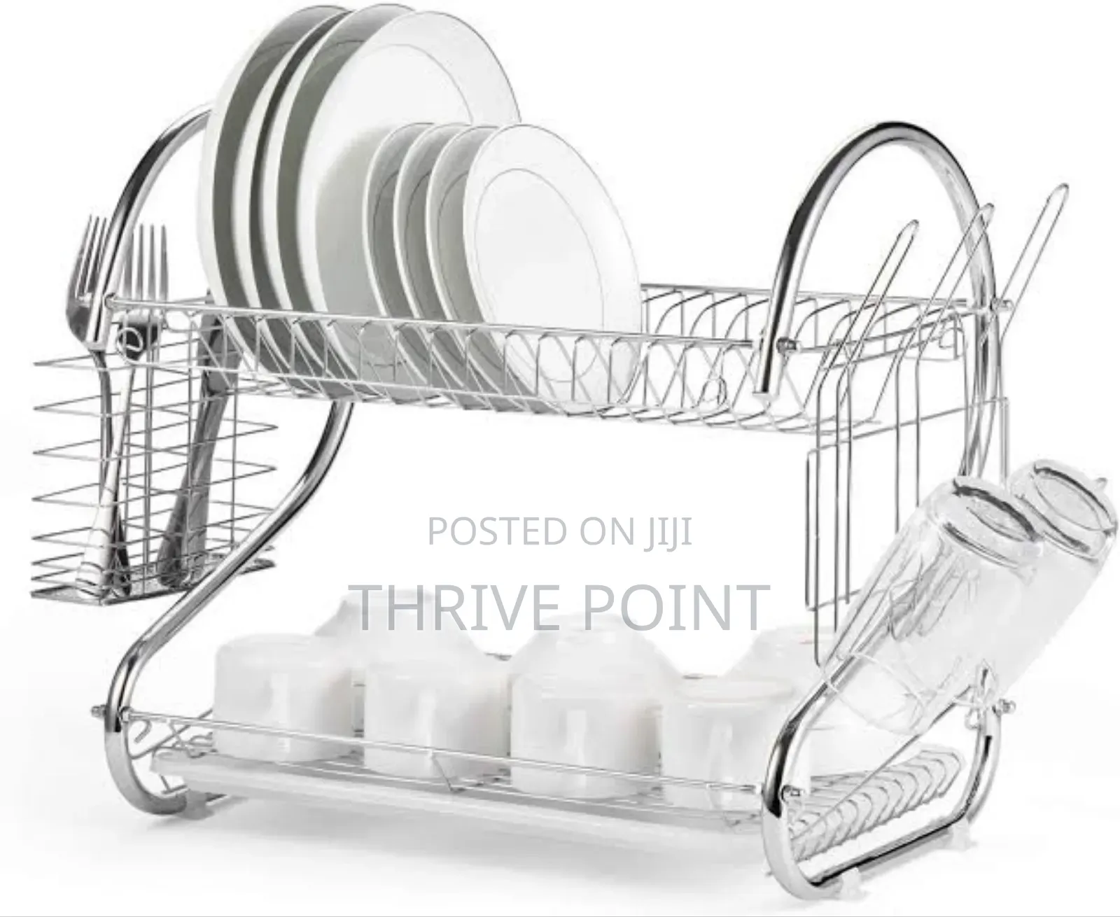 Stainless Steel 2 Layer Dish Rack